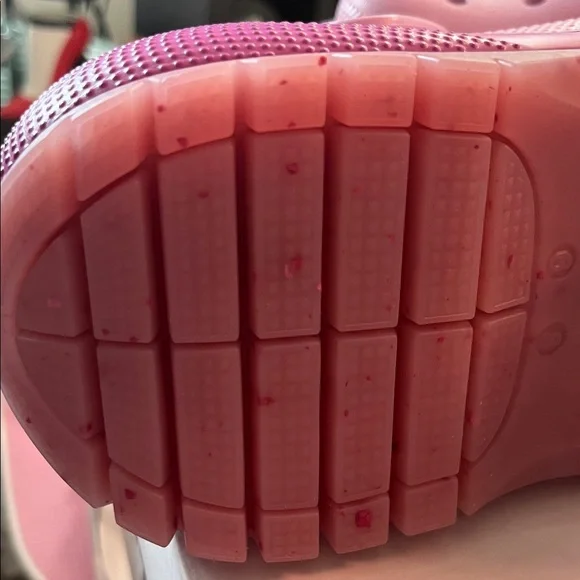 CROCS Mega Crush Women's Pink to Lavender Ombre Clog Mules size 8 NWT - Picture 12 of 14